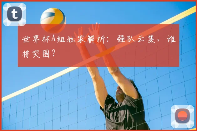 世界杯A组独家解析：强队云集，谁将突围？