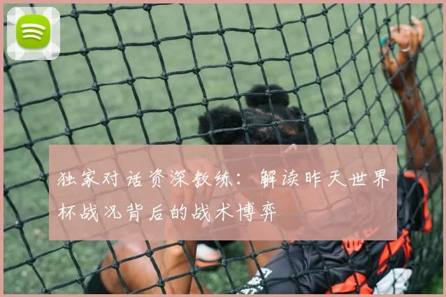 独家对话资深教练:解读昨天世界杯战况背后的战术博弈